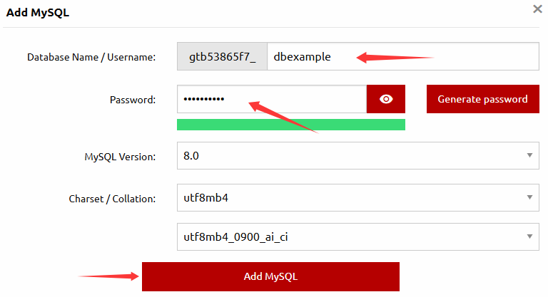 How to Create a MySQL Database on VicHost