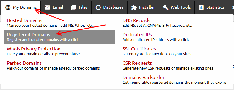 How to Change Domain Nameservers for VicHost Registered Domains